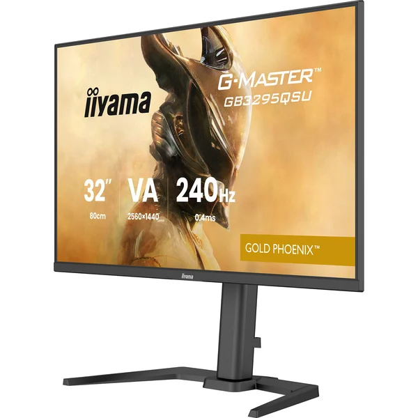 Monitor Gaming IIYAMA G-MASTER GB3295QSU / 32″/ QHD Fast VA / 240Hz / 0.4ms / HDMI+USB+DP - Zezë - 3