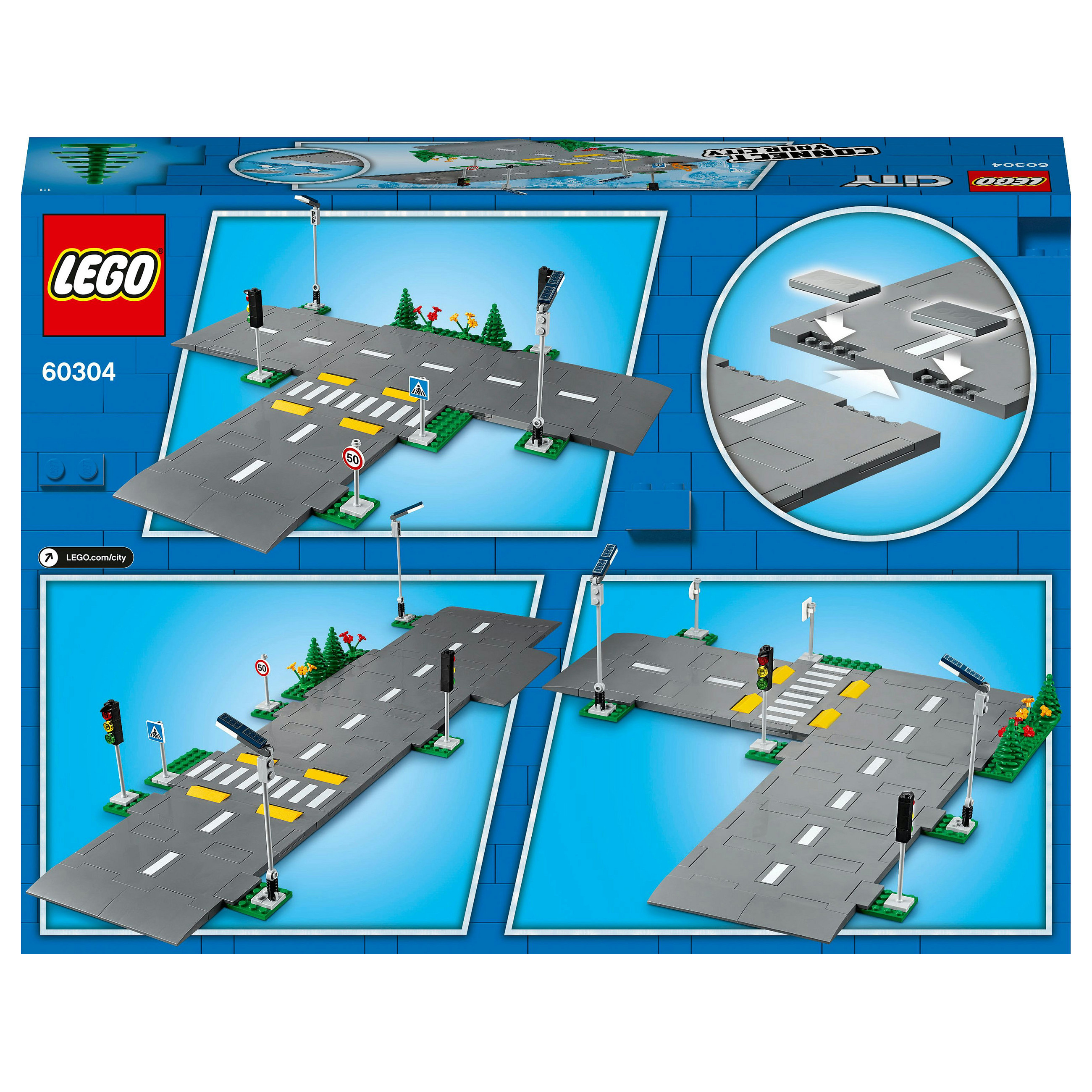 LEGO City 60304 – Road Intersection with Traffic Lights - 24