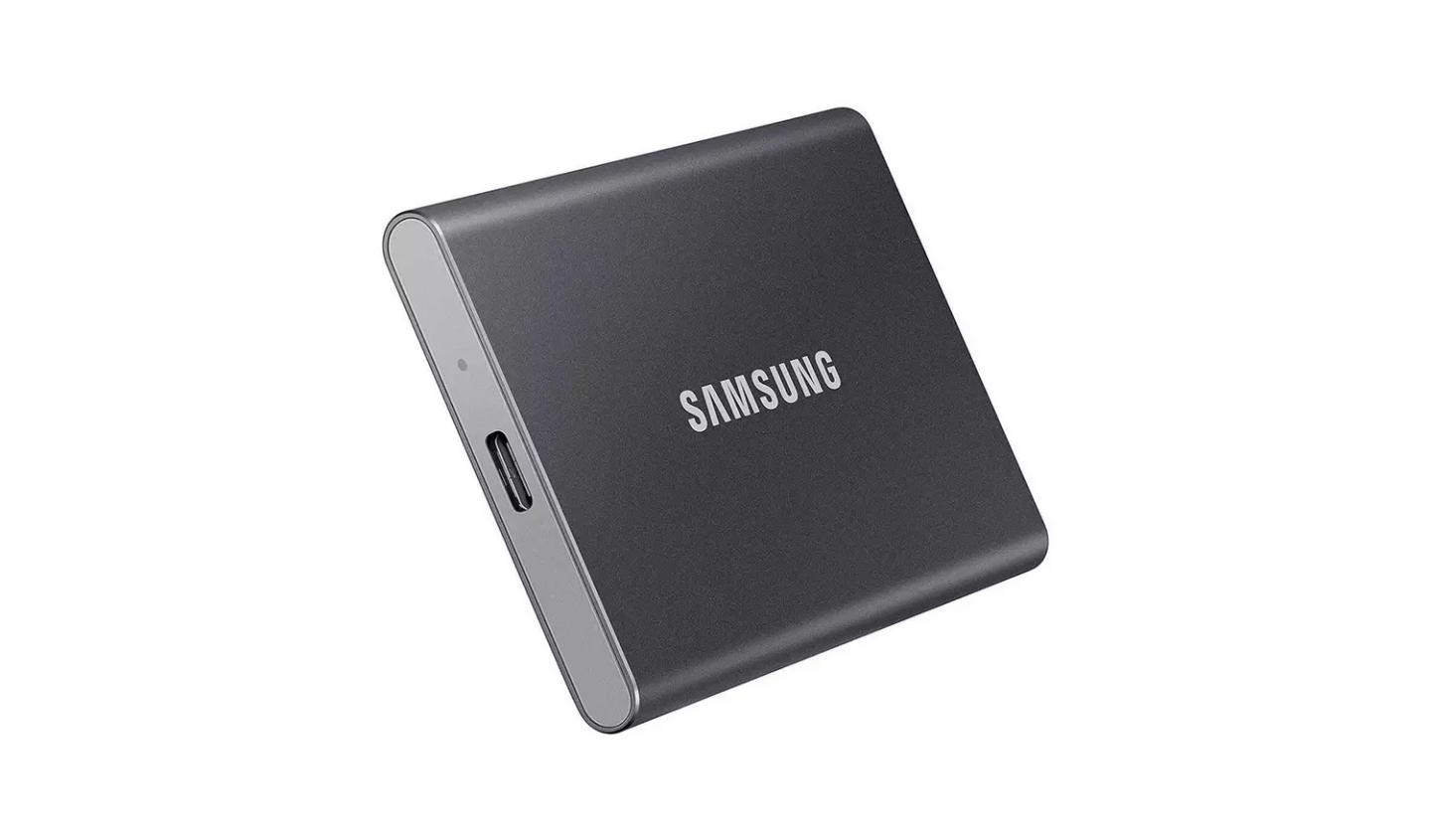 SSD e Jashtme Samsung T7, 1TB, USB 3.2 Gen 2, 1050MB/s Read, 1000MB/s Write, AES 256-bit - Gri