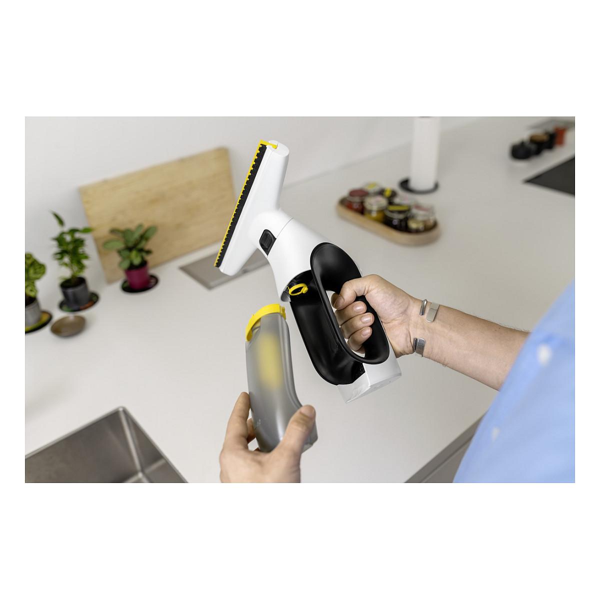 Pastrues Xhamash Kärcher WV 2 Universal Care, 280mm, 120ml, 35min, Li-Ion, 360° - Zezë, Verdhë - 2