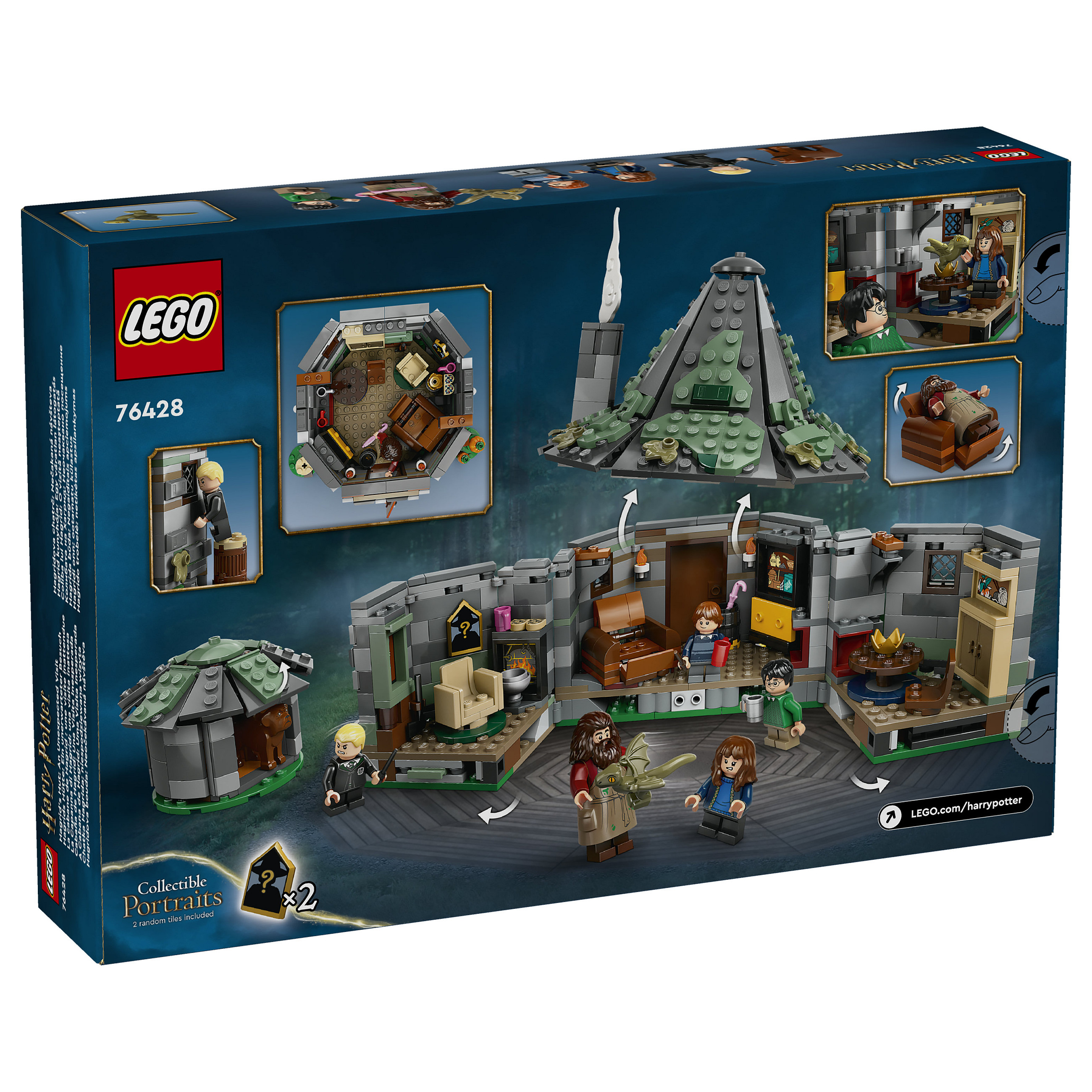 Lodër LEGO Harry Potter - Strofa e Hagrid - 10