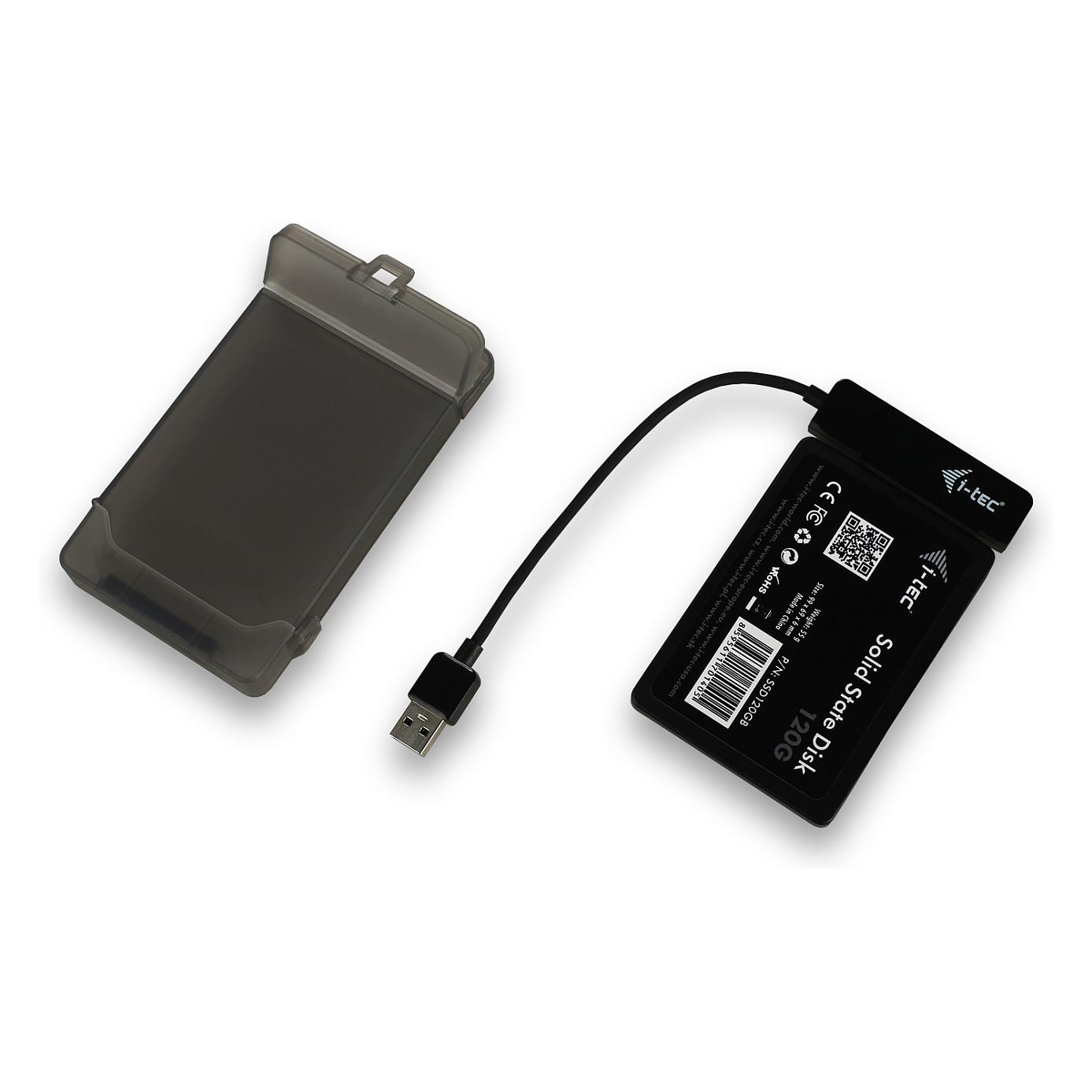 Këllëf i Jashtëm për HDD/SSD i-tec MySafe USB-A Easy 2.5, SATA, USB 3.2 Gen 1, deri në 5 Gbps, 9,5 mm – Zezë - 3