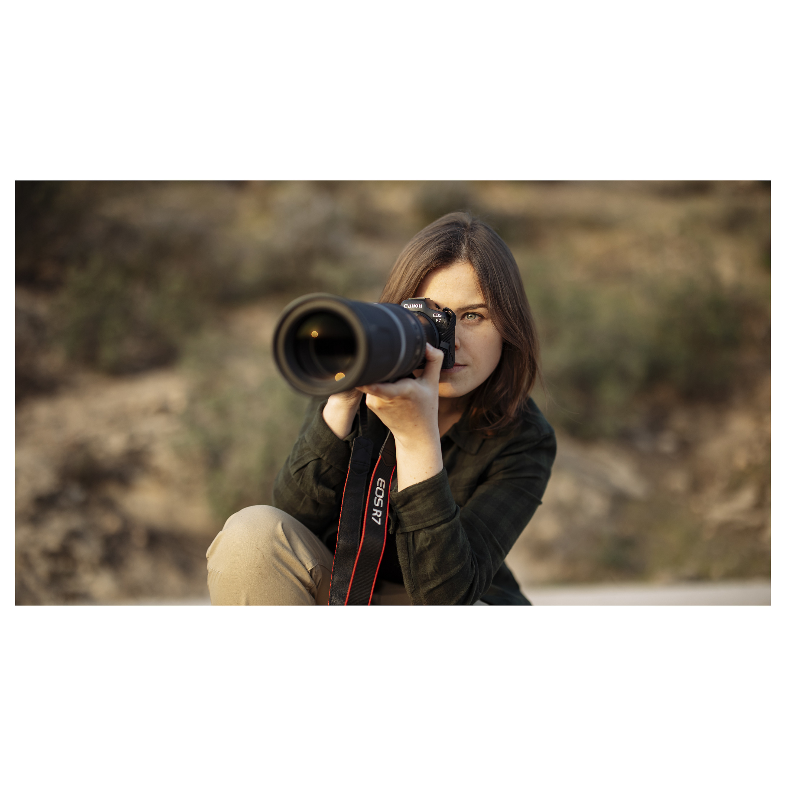 Kamerë digjitale Canon EOS R7 / APS-C / 32.5MP / 4K60p / 651 AF / 15fps / 30fps / RF-S 18-150mm F3.5-6.3 IS STM - Zezë - 7
