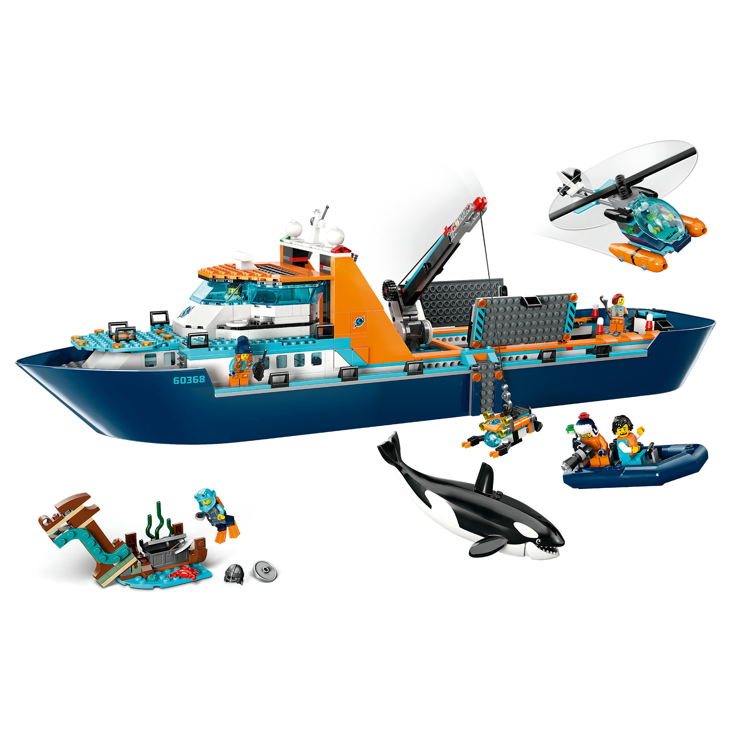 LEGO City Anija e Kërkimit në Arktik 60368 - 12