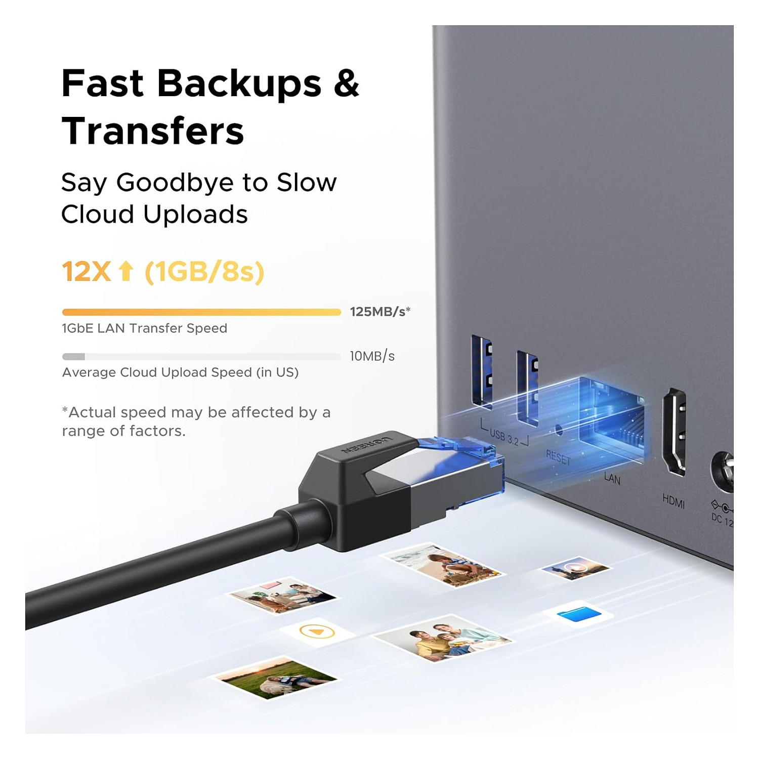 UGREEN NASync DH2300 – 2-Bay Desktop NAS, Rockchip 8-Core, 4GB LPDDR4X, 2x SATA HDD/SSD, RAID 1, 1GbE, UGOS Pro Private Cloud - 4
