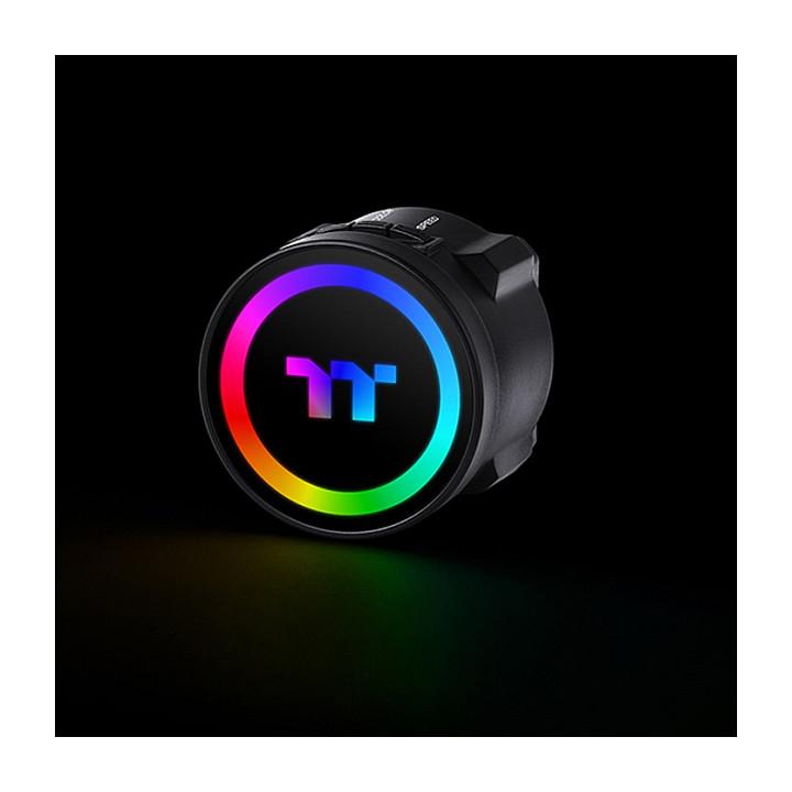Ftohës për Procesor Thermaltake Toughliquid 240 ARGB / AIO / Radiator 240 mm / 2x 120 mm / ARGB / 3300 RPM - Zezë - 4
