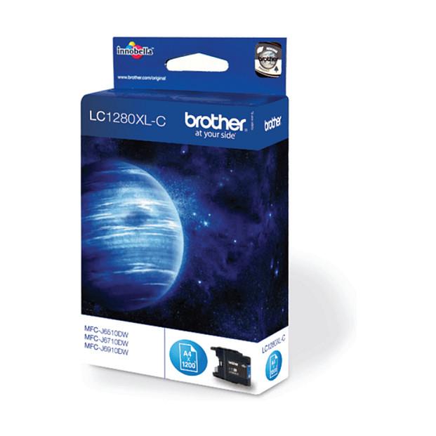 INK Brother LC-1280XLC deri në kapacitet standard sipas ISO/IEC 24711 - Blu - 2