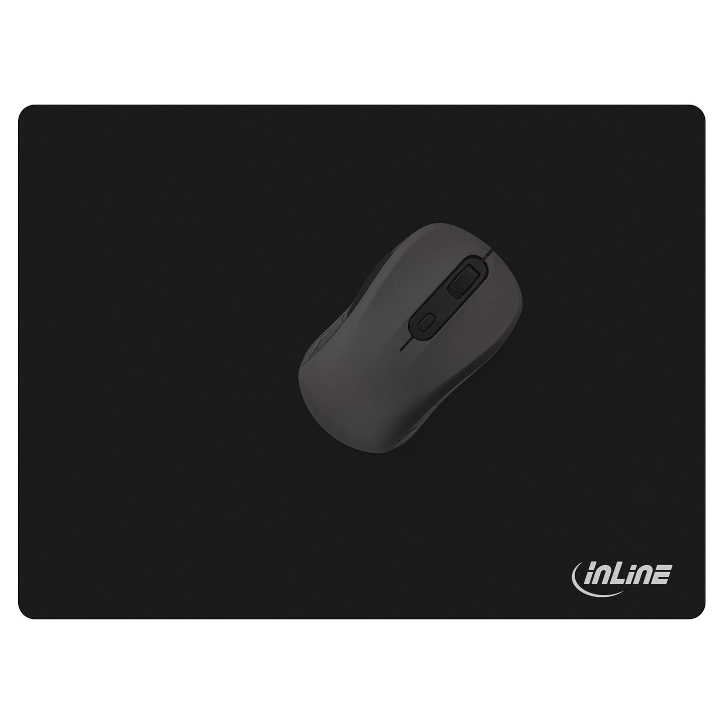 Mauspad InLine 55474, Soft Gaming Pad, 350 × 260 × 3 mm – Zezë - 2