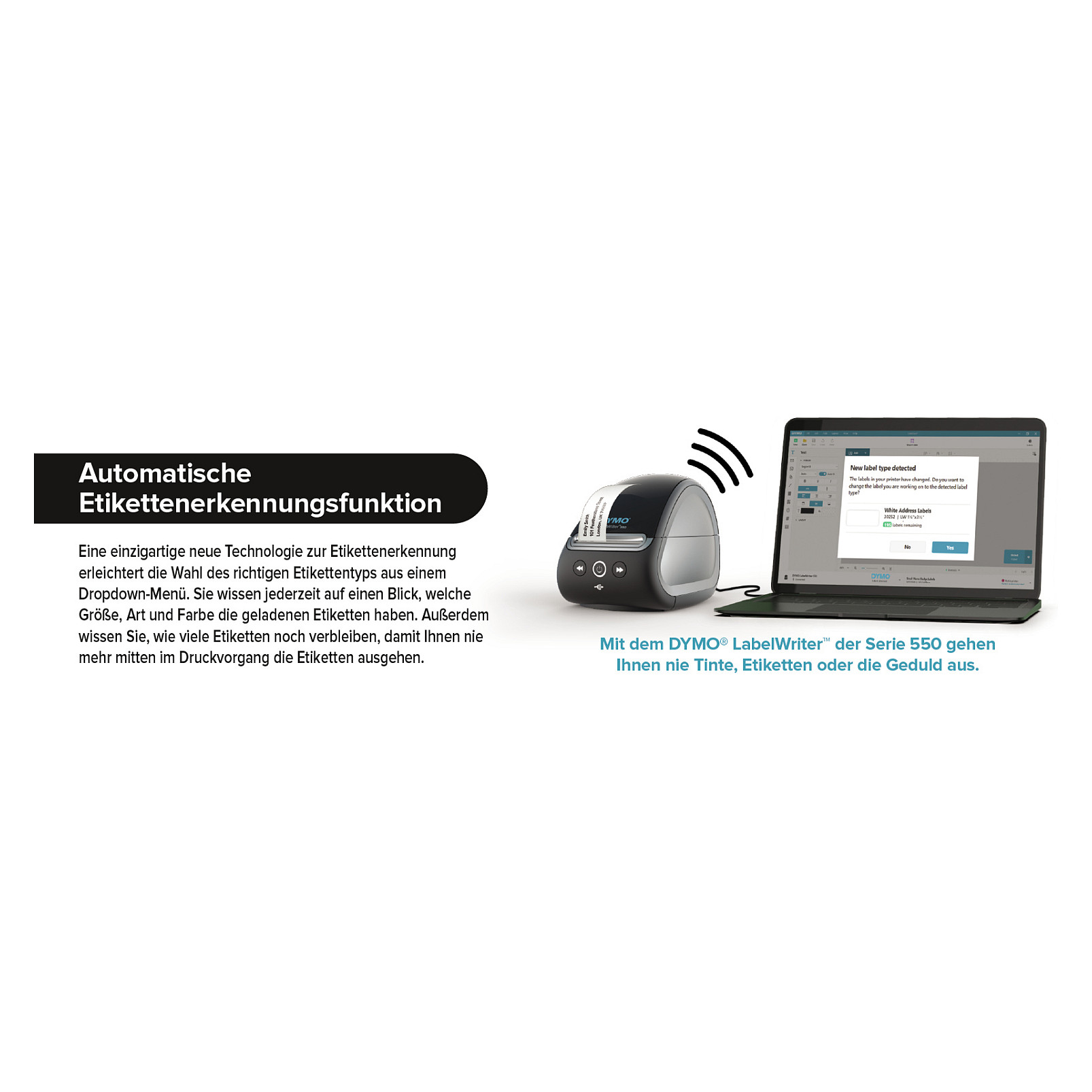 Printer Label Dymo LabelWriter 5XL / USB LAN / 300dpi - Zezë - 28