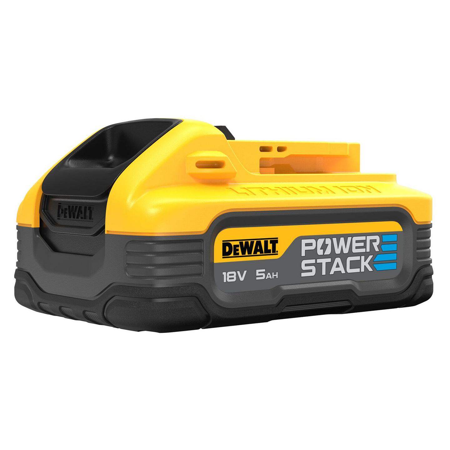 Set Bateri DeWALT DCBP518H2-XJ XR POWERSTACK, 18V, 2×5Ah, Li-Ion - Verdhë/Zezë - 2