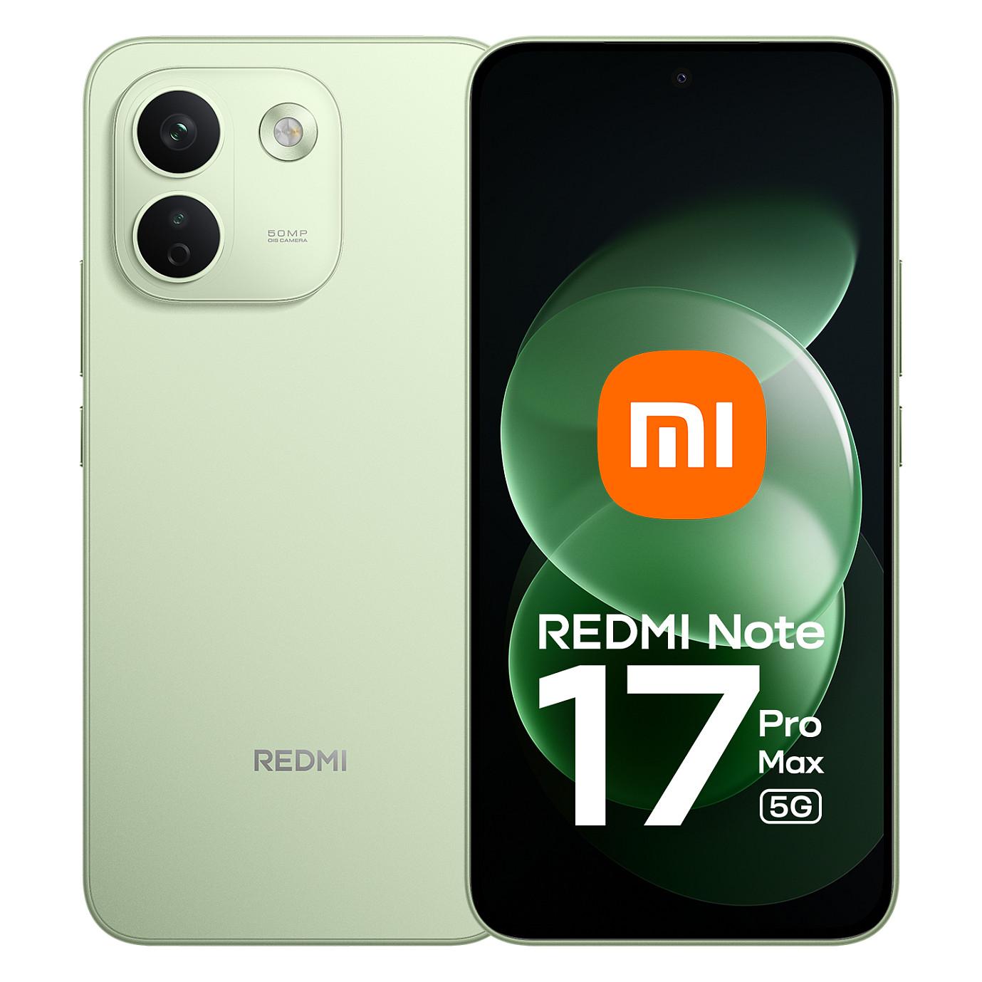 Telefon Xiaomi Redmi Note 17 Pro Max, 6.83", CrystalRes AMOLED, 120Hz, 8GB, 512GB, Snapdragon 6 Gen 5, Dual SIM, 5G - Gjelbër - 1