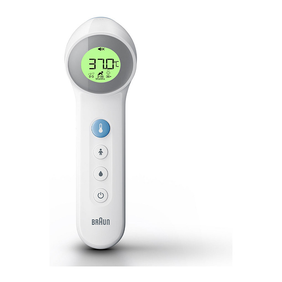 Termometër Braun BNT400 / No Touch + Touch / Age Precision - Bardhë