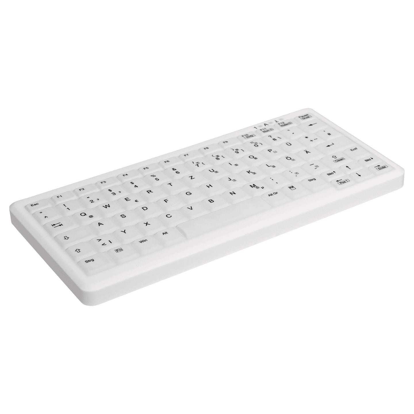 Tastierë pa kabllo Active Key MedicalKey AK-C4110 / 2.4 GHz / QWERTZ / German - Bardhë - 2