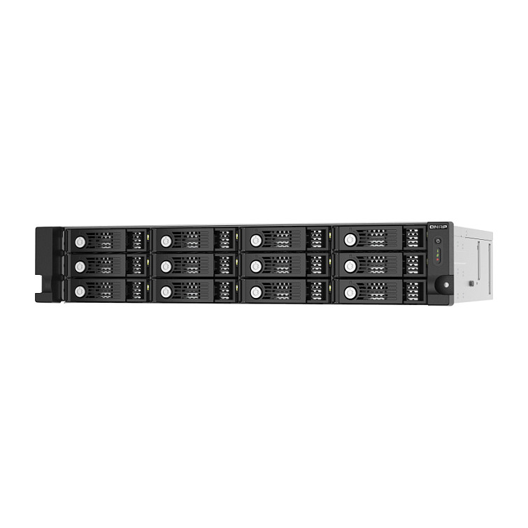 NAS QNAP TL-R1220SEP-RP JBOD Expansion Enclosure / 2U Rackmount / 12-Bay / SAS 12Gbps / SAS Expander / SAS/SATA 6Gbps /Diskless - 1