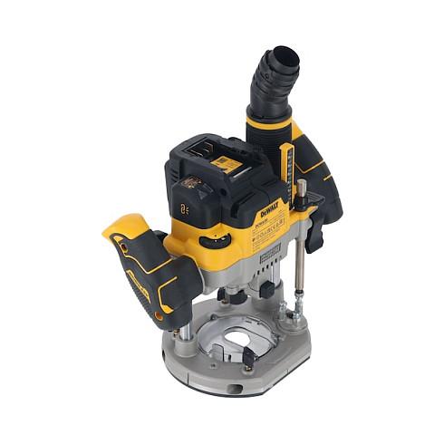 Frezë me Bateri DeWALT DCW620NT-XJ, 18V, Brushless, 11000–23000rpm, 70mm, 63mm - Zezë/Verdhë - 2