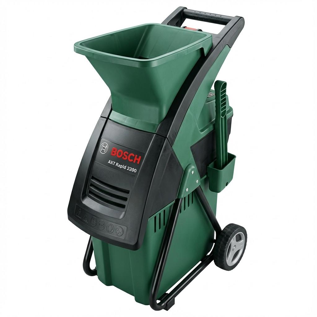 Grirëse Elektrike Bosch AXT RAPID 2200, 2200W, 3650rpm, Kapacitet Prerjeje 40mm - Gjelbër/Zezë