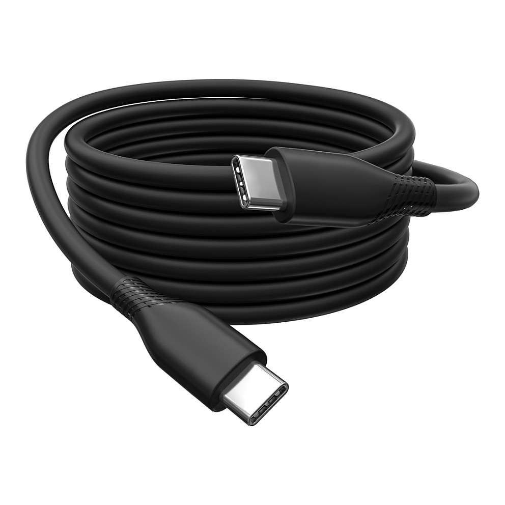 Kabllo Digitus USB-C 2.0 (ST-ST) 2m, 60W, e zezë - 2