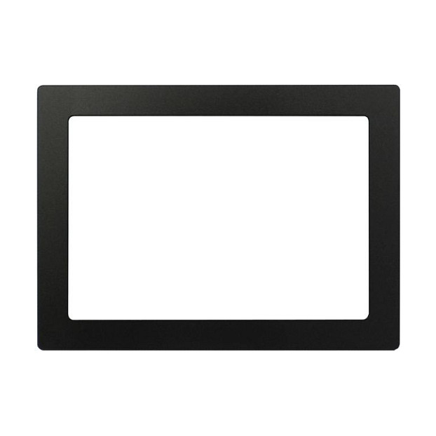 ALLNET 10 Inch Touch Display Tablet Black Narrow Bezel – Slim Mounting Frame Cover for Wall Installation - 1