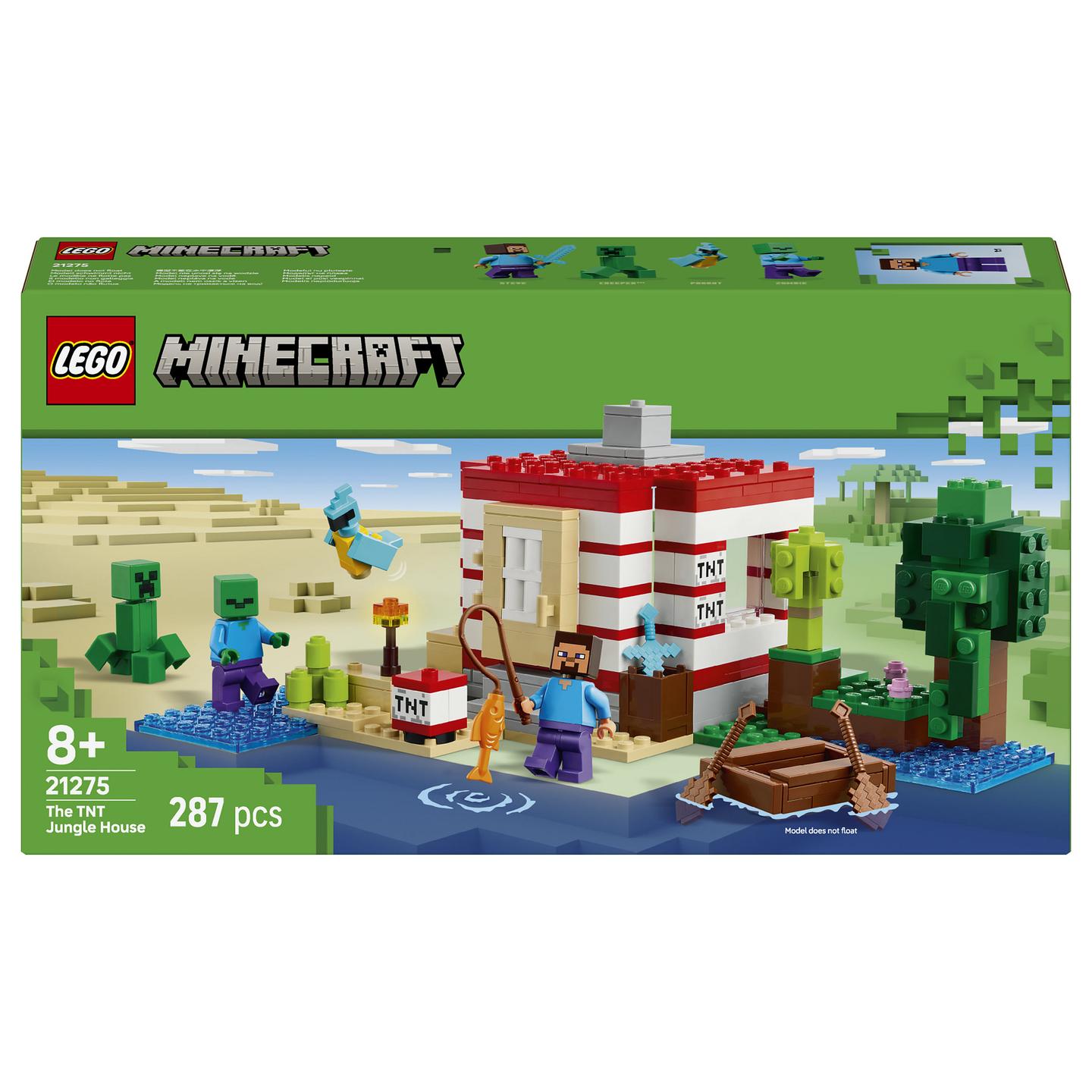 LEGO Minecraft The TNT Jungle House - 1