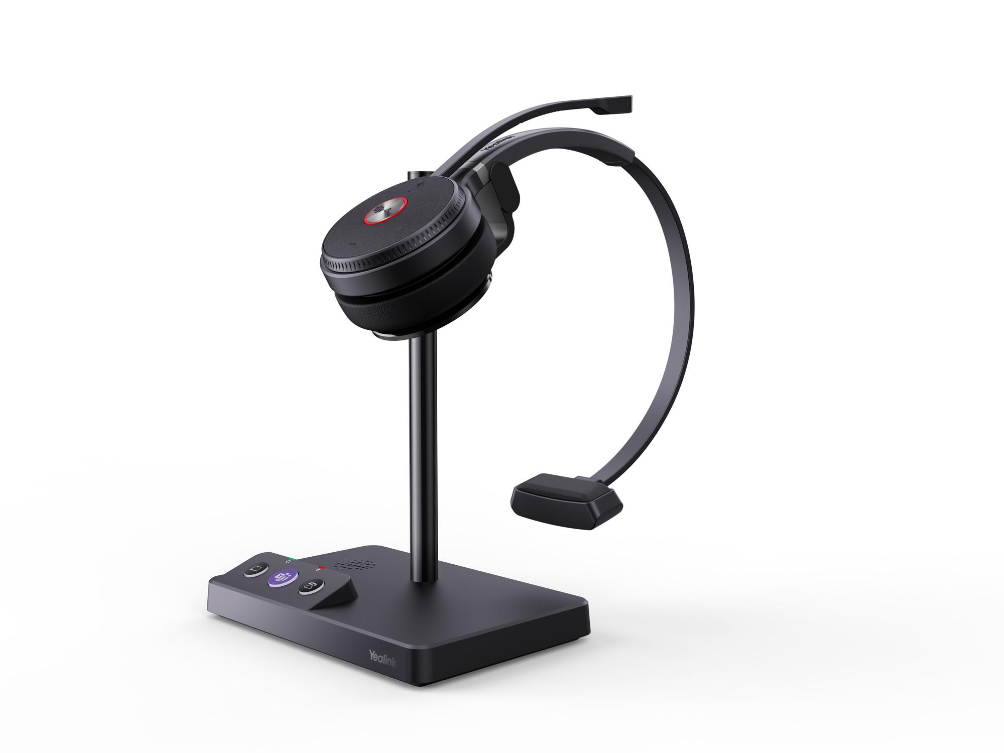 Kufje pa kabllo Yealink WH62MT / 1308000 / DECT / Microsoft Teams Certified / Acoustic Shield / Full-band Audio - Zezë