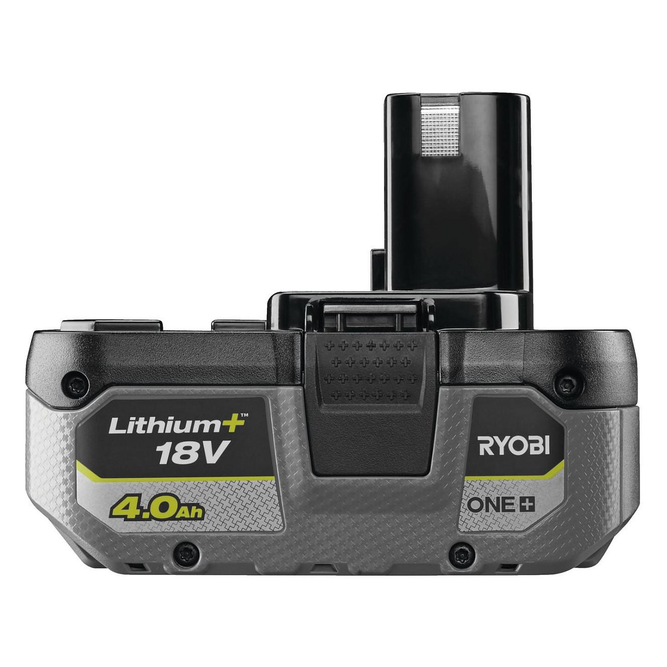 Bateri Ryobi RB1840X, 18V, 4.0Ah, Lithium+ - Gjelbër/Hiri - 3