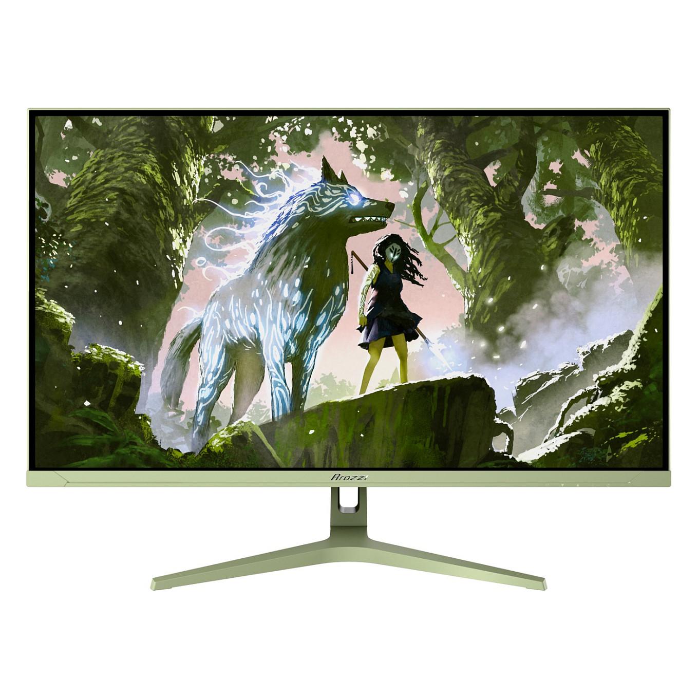 Monitor Gaming Arozzi Nova 32" / 31.5" / QHD LED / 165Hz / 1ms / HDMI+DP - Gjelbër