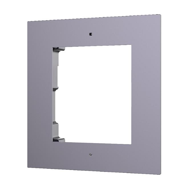Kornizë Montimi për Interkom Hikvision DS-KD-ACF1, 1 Modul, Montim në Mur - Gri