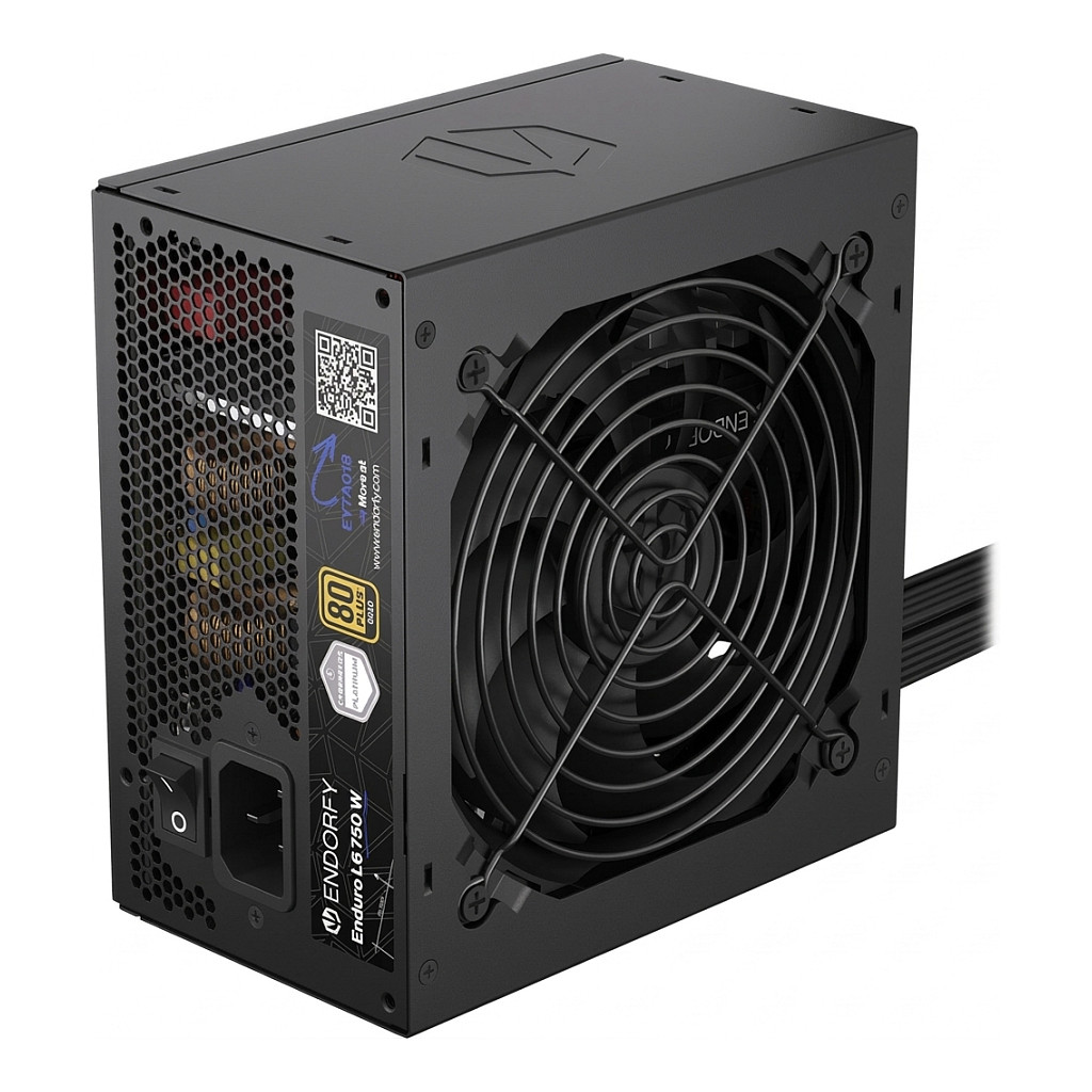 Furnizues Energjie Endorfy Enduro L6 / 750W / ATX 3.1 / 80 PLUS Gold / Non-Modular - Zezë