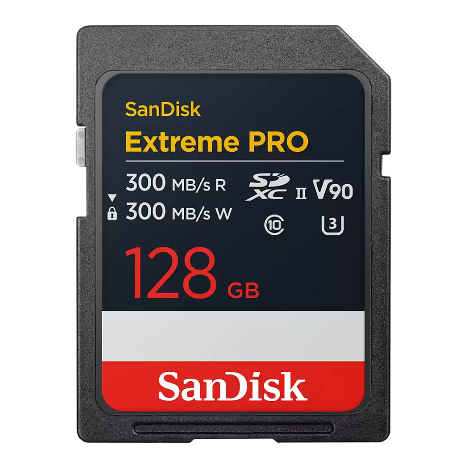 Kartë Memorie SD CARD SANDISK EXTREME PRO 128GB - 1