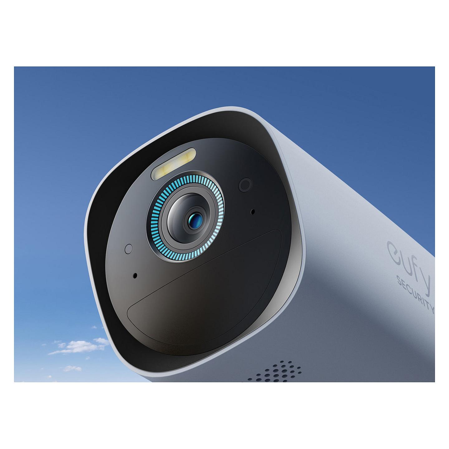 Kamerë Sigurie IP CCTV Anker Eufy eufyCam S330 (eufyCam 3), 4K 8MP, 135°, Wi-Fi 2.4 GHz, Solar, IP67 - Zezë/Bardhë - 3