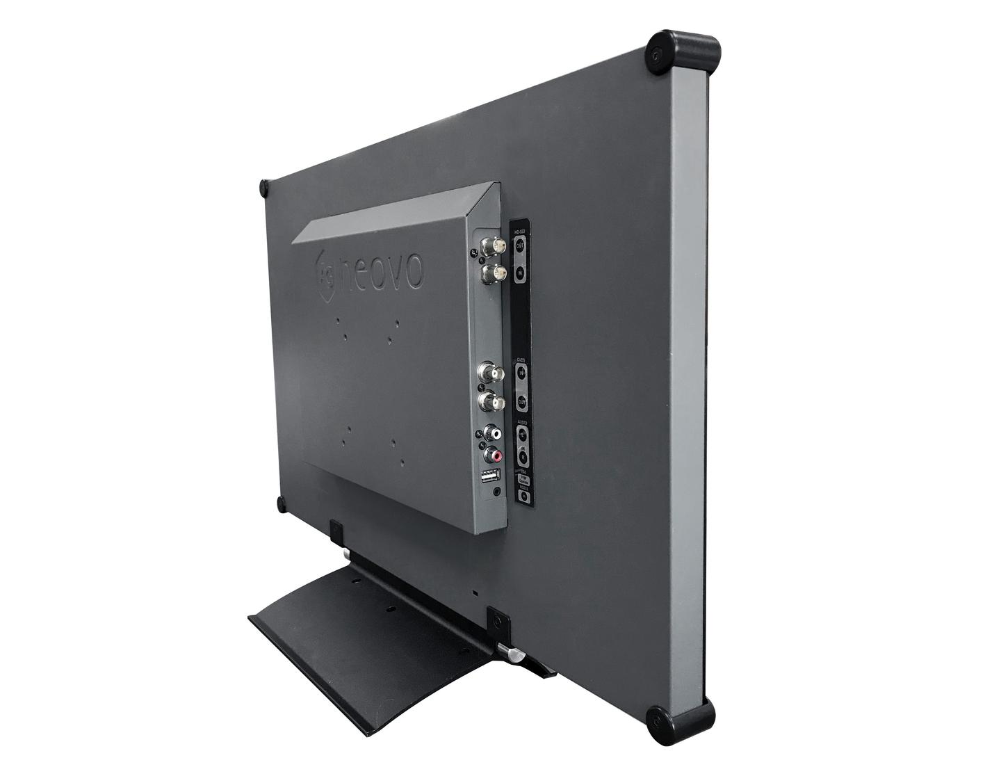 Monitor AG Neovo HX-2402 / 23.8" / Full HD VA / 60Hz / 3ms / HDMI+DVI+VGA+3G-SDI - Zezë - 5