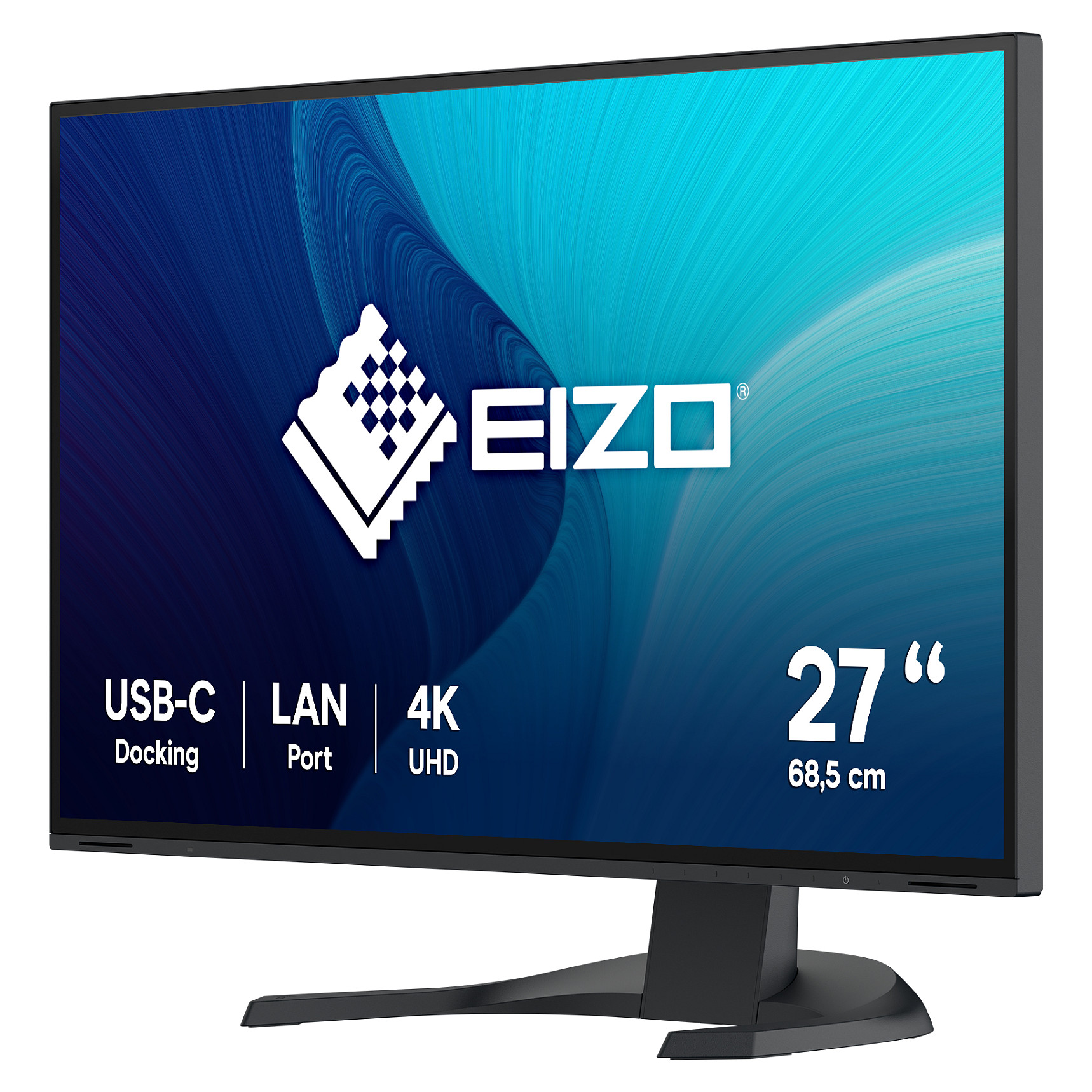 Monitor EIZO EV2740X-BK / 27″ / 4K Ultra HD IPS LCD / 60Hz / 5ms / USB + 2x HDMI + DP + USB-C - Zezë - 2