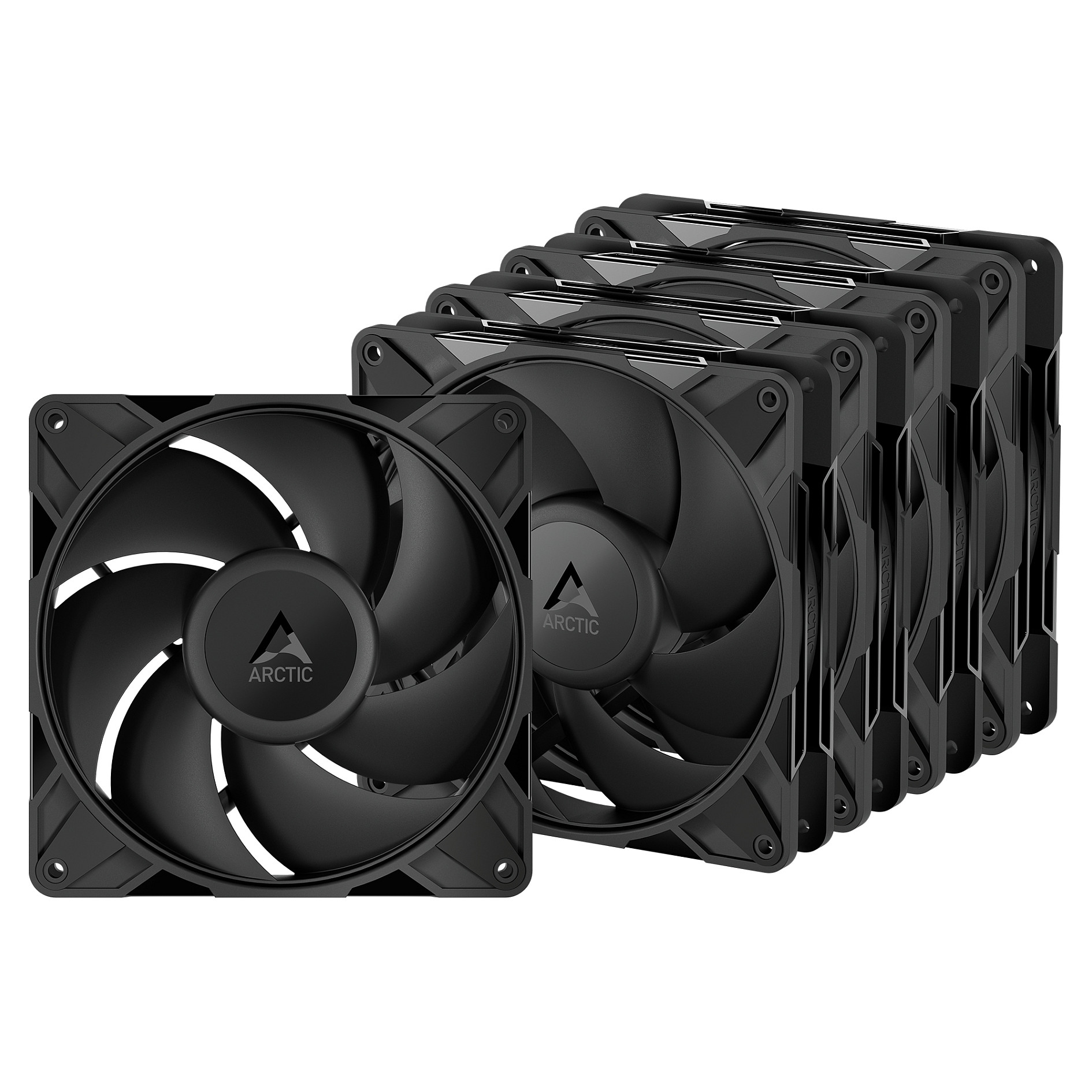Ftohës për Kasë Arctic / P14 Pro PST / Fan / 140mm - Zezë - 1