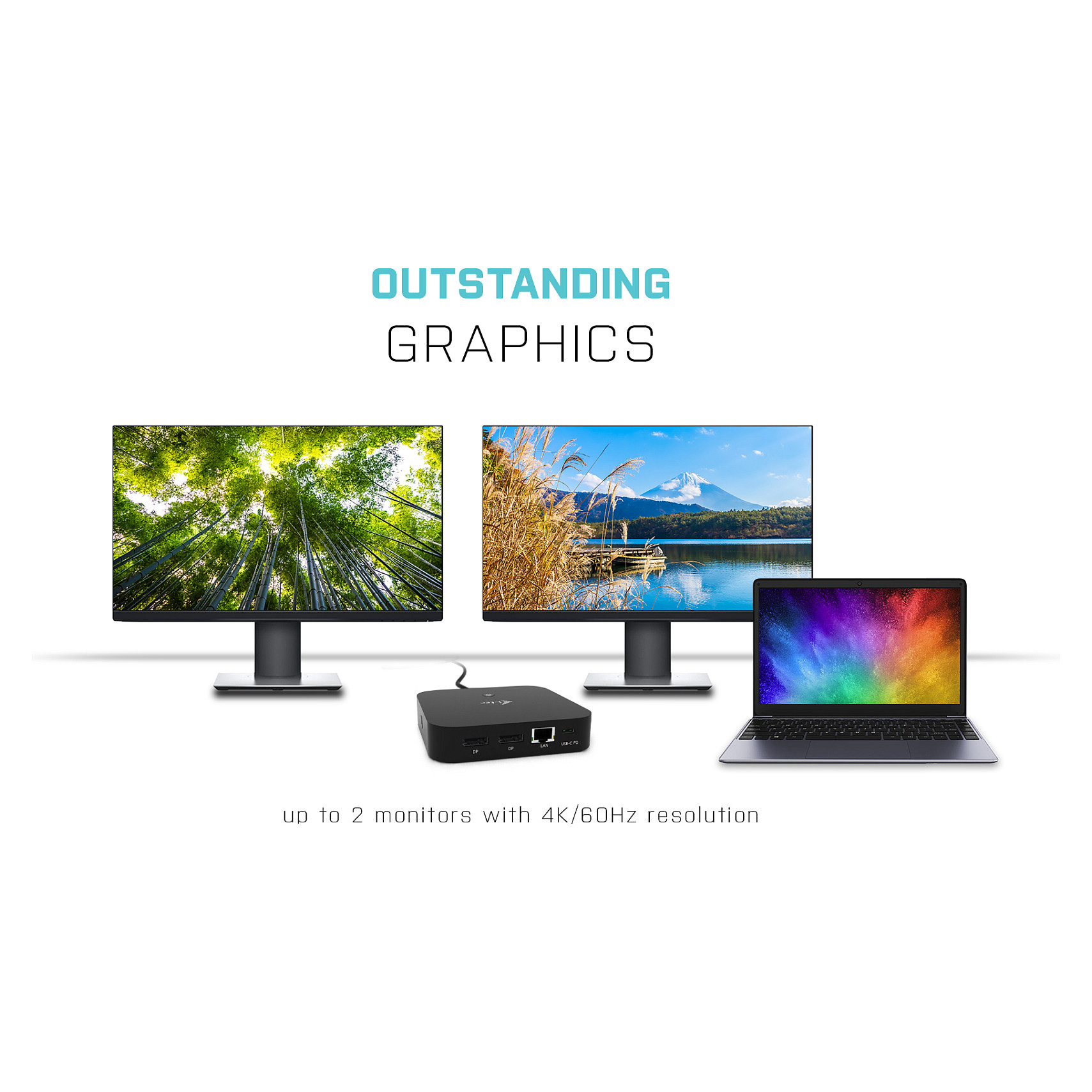 Docking Station I‑TEC USB-C Dual Display - 14