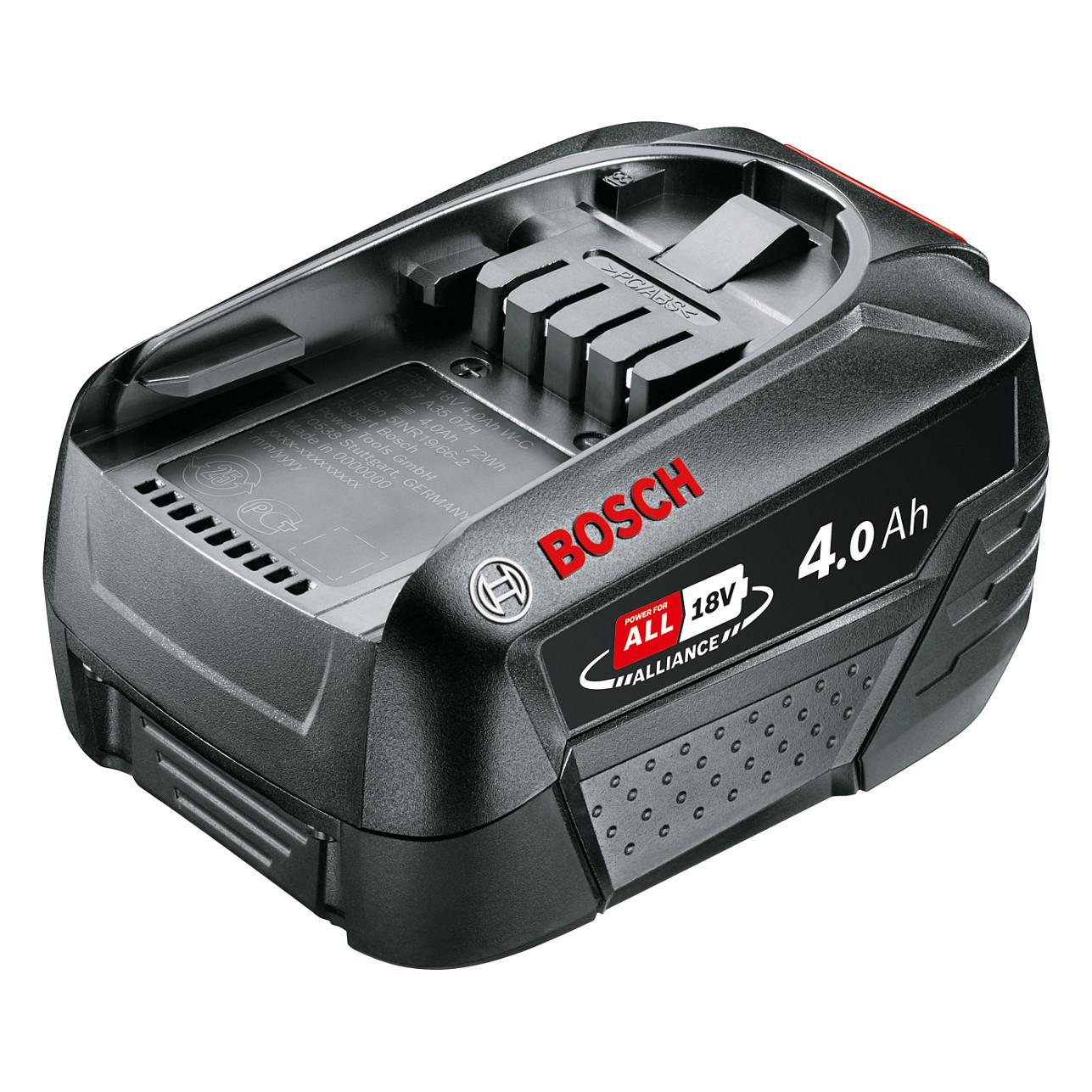 Bateri Bosch PBA 18V 4.0Ah W-C, 18V, 4.0Ah, Li-Ion, POWER FOR ALL - Zezë