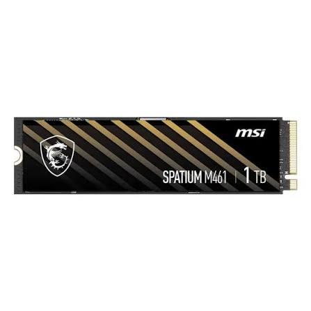 SSD e Brendshme MSI SPATIUM M461 / 1TB / M.2 2280 PCIe 4.0 / 5000MB/s Read - Zezë