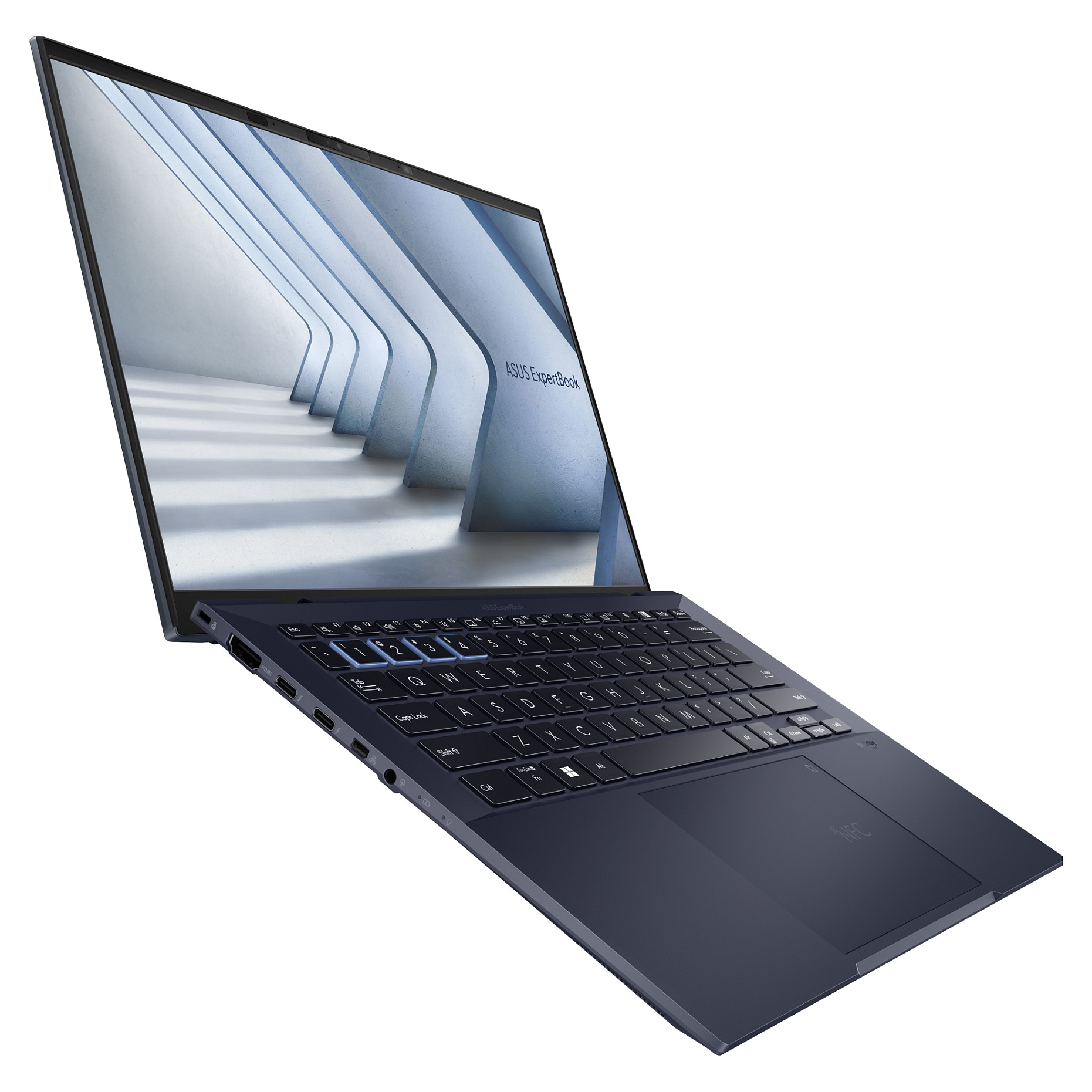 Laptop ASUS ExpertBook B9 / Core 7 150U / 16GB LPDDR5 / 512GB / 14" WQXGA+ 120Hz 0.2 ms OLED / Intel Graphics / DE  - Blu - 12
