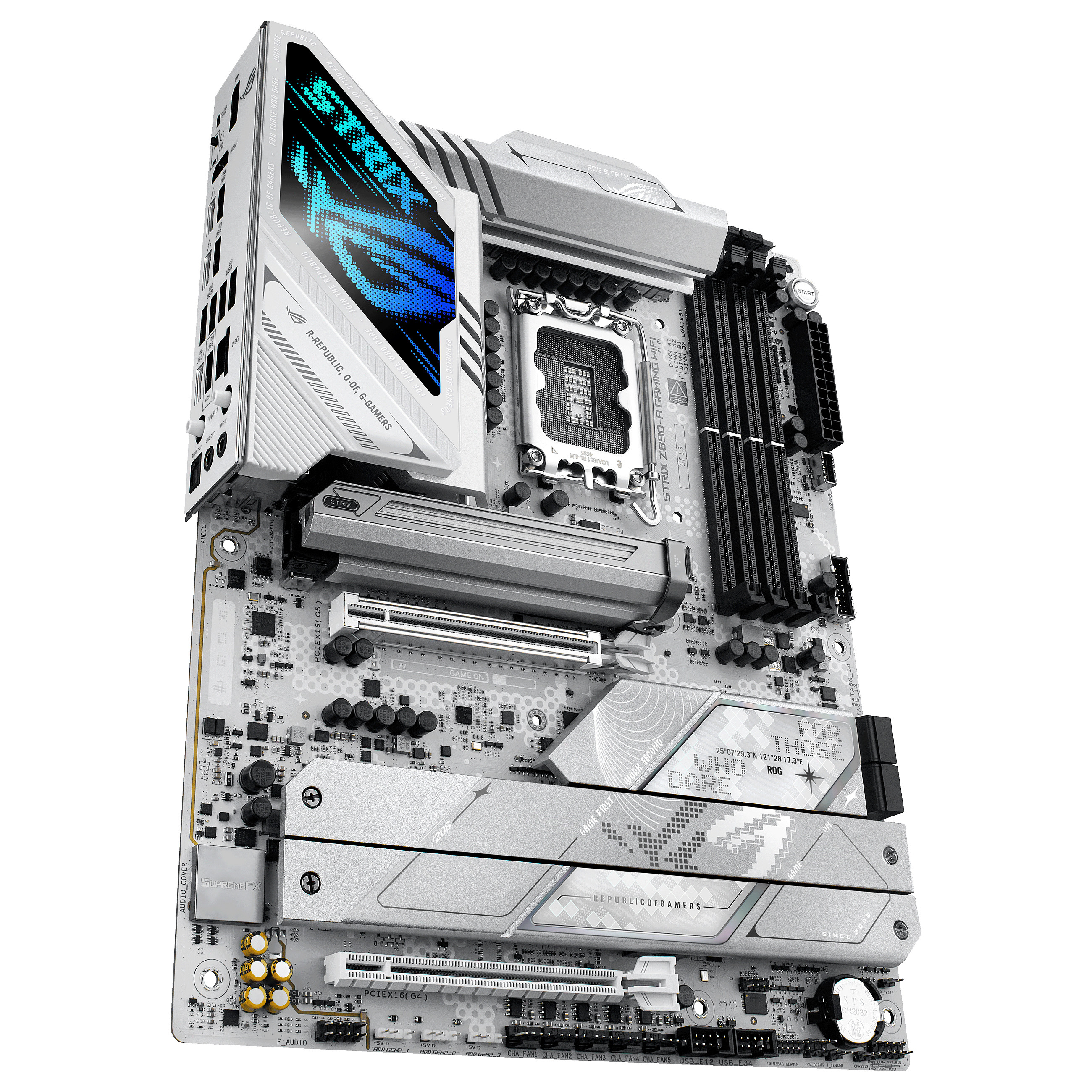 Pllakë Amë MB Intel ASUS ROG STRIX Z890-A GAMING WIFI / LGA 1851 / DDR5 / HDMI+DP - 6