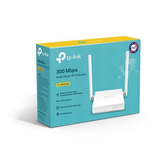 TP-Link TL-WR844N N300 Wi-Fi 4 300Mbps 2.4GHz 2x Antena 4x LAN Multi-Mode 4 në 1  – E Bardhë - 4