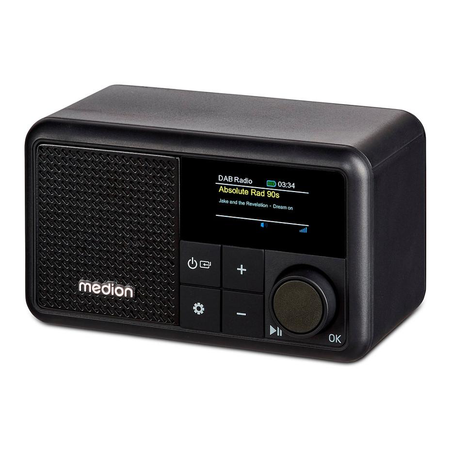 Radio Portative MEDION LIFE S66822,DAB+ ,FM, TFT , 2W, IPX1 - Zezë - 5