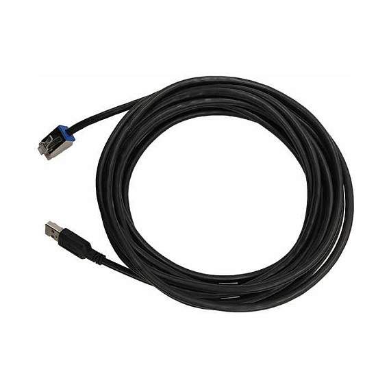 Kabllo USB për Skaner Datalogic 90A052135 / USB 2.0 / USB Type-A në RJ-45 / 4.5 m / Për Magellan - Zezë