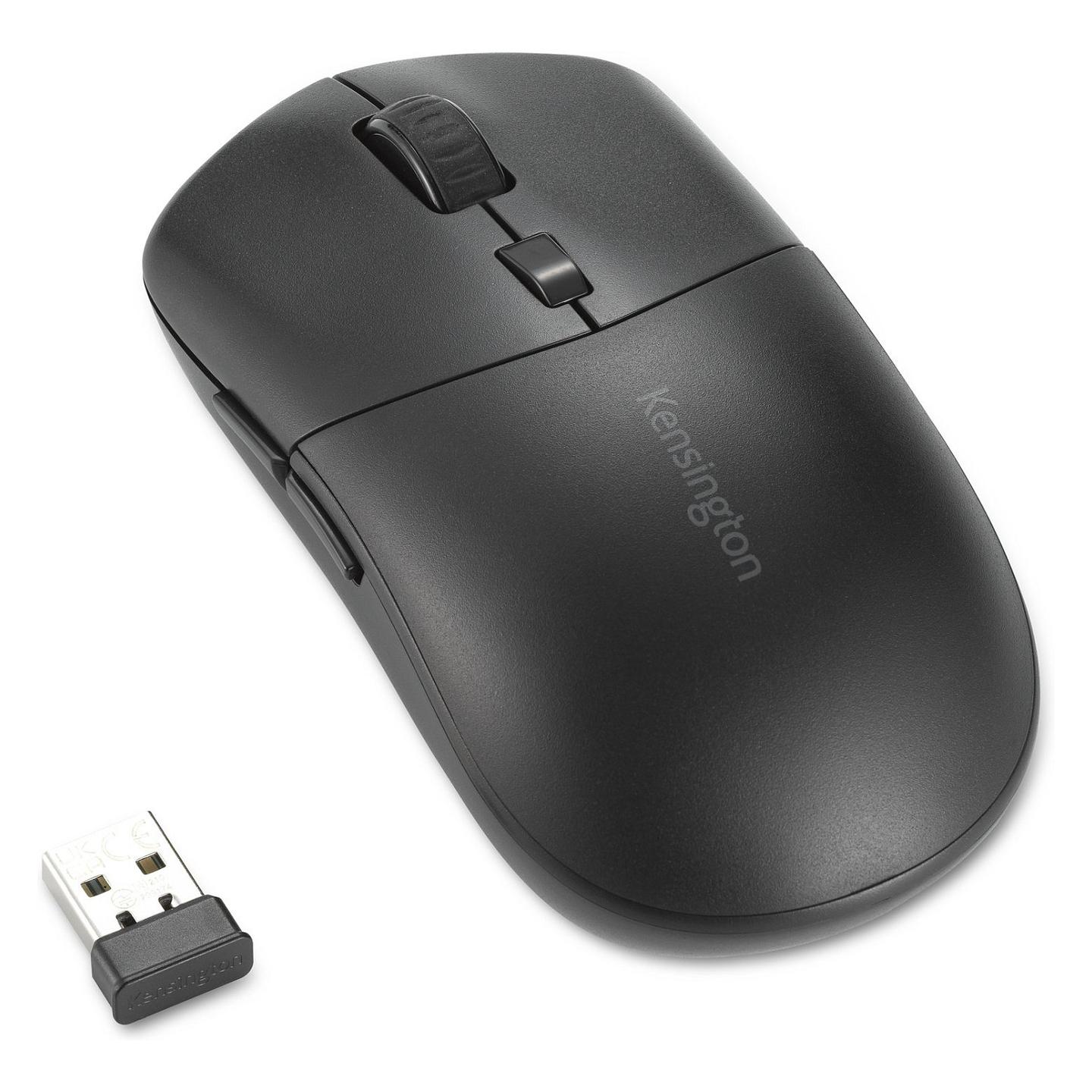 Maus pa Kabllo Kensington MY430 EQ / Optik / 2400 DPI / 6 Butona / 2.4 GHz / Bluetooth / USB-C / Bateri e Rikarikueshme - Zezë