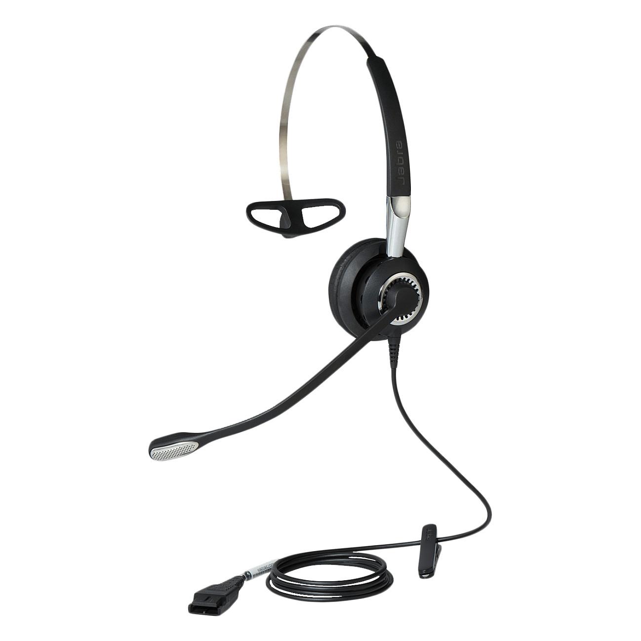 Kufje me kabllo Jabra BIZ 2400 II Mono / UNC / 3in1 - Zezë - 2