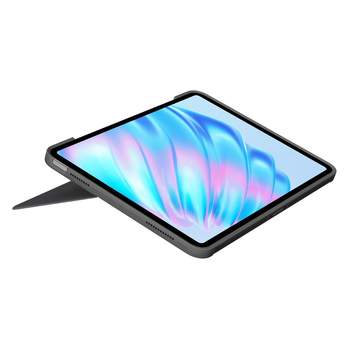 Tastierë për Tablet Logitech Combo Touch / iPad Air 11" / QWERTZ / Trackpad / Smart Connector / Backlit - Gri - 9
