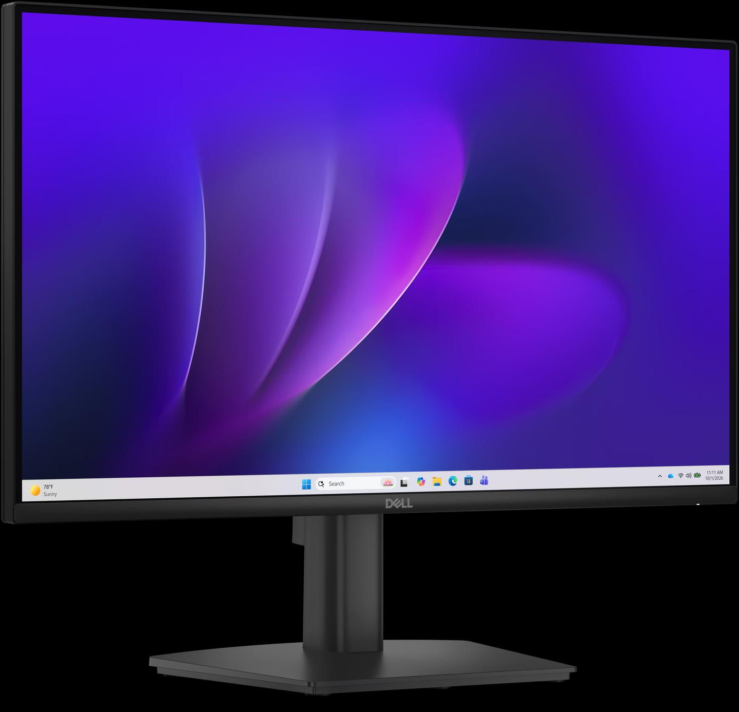 Monitor Dell E2226H, 21.5" FHD IPS, 100Hz, 5ms, HDMI + DisplayPort + VGA - Zezë - 2