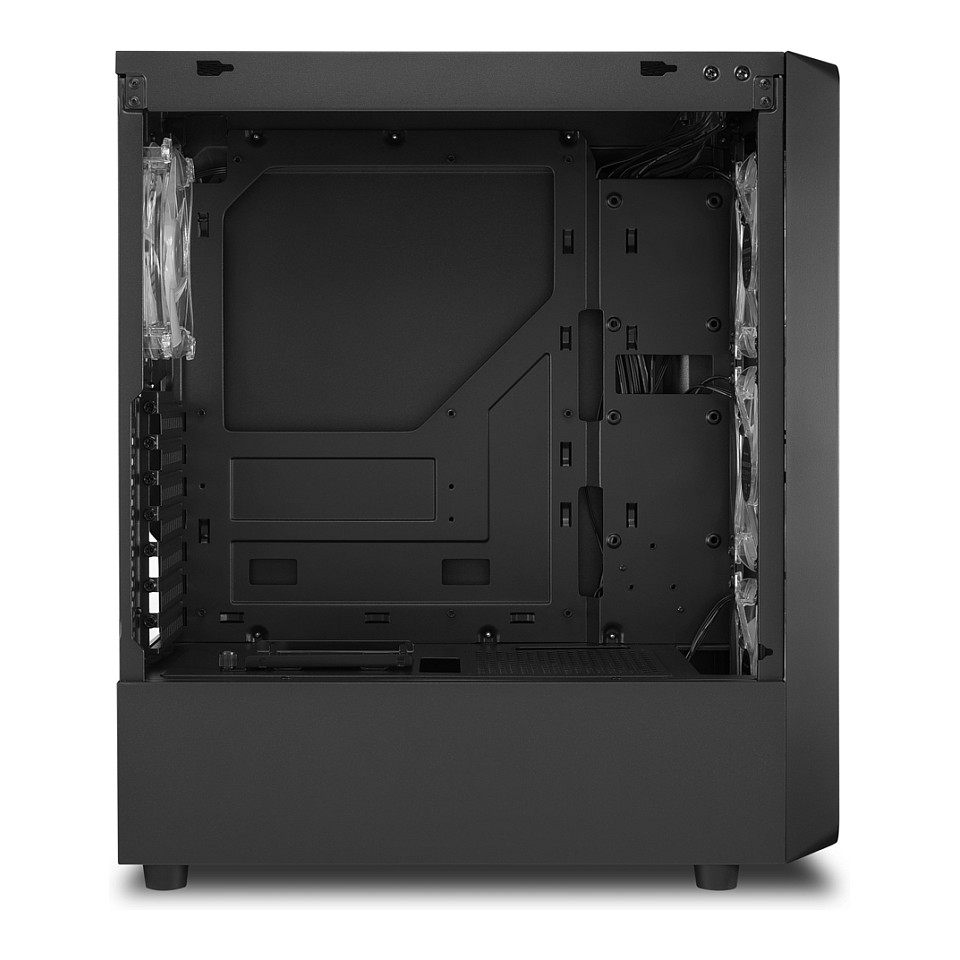 Kasë Midi Sharkoon TK4, RGB - 5