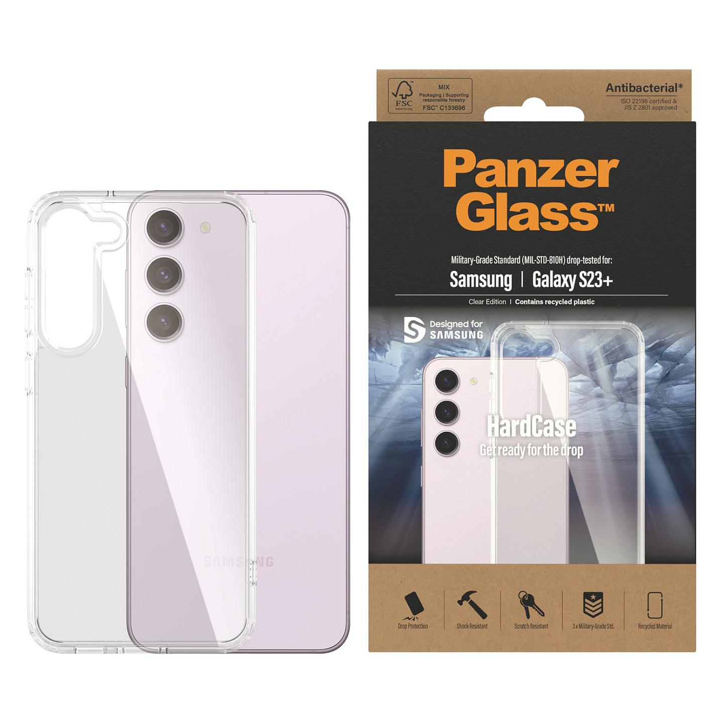Case për Telefon PanzerGlass HardCase, Samsung Galaxy S23+ – Transparent - 2