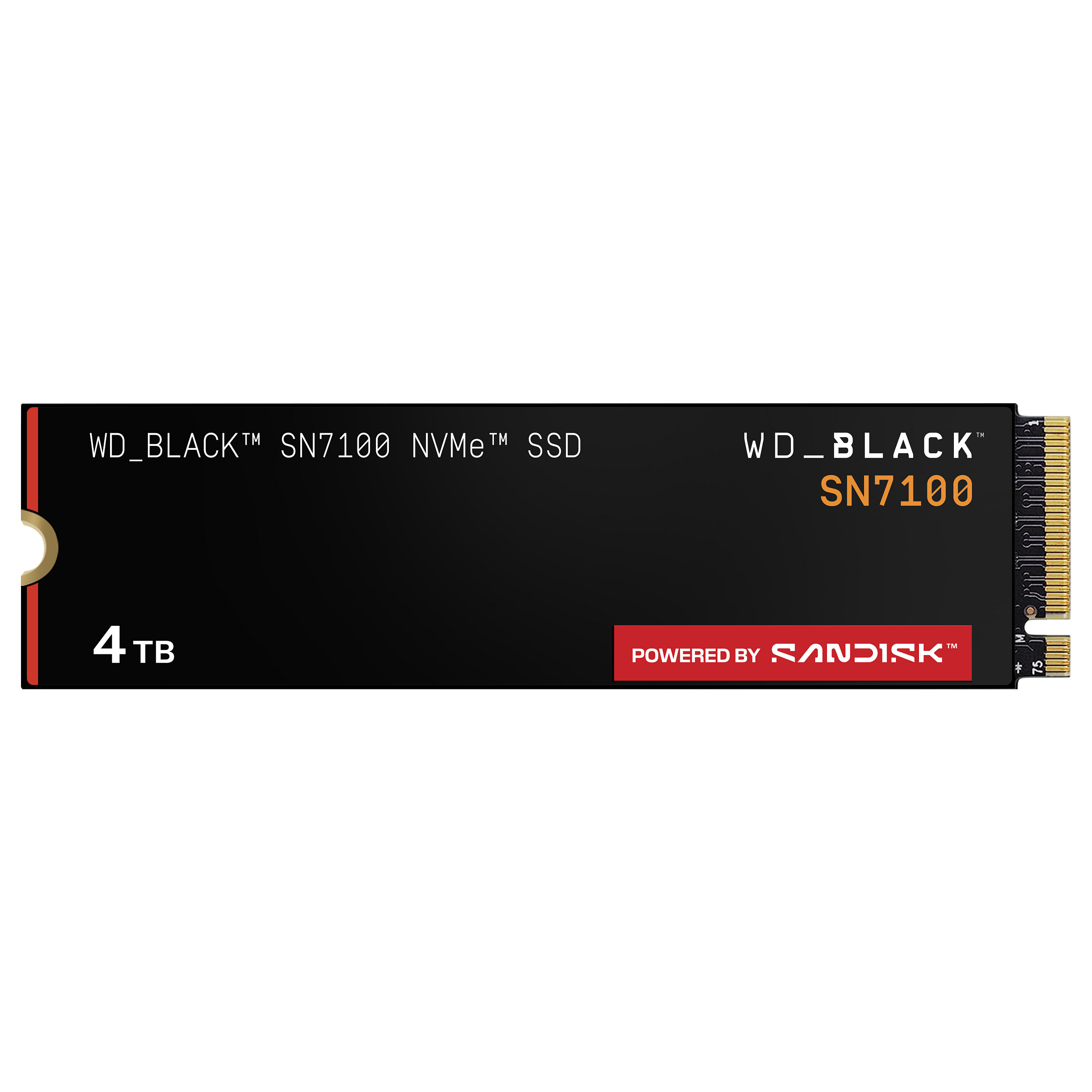 SSD e Brendshme M.2 / 4TB / WD Black SN7100 NVMe PCIe 4.0 x4 (2280) - 1