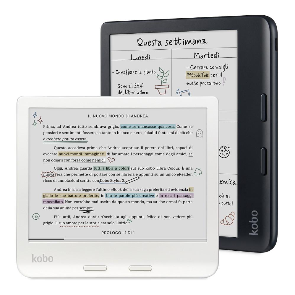 E-Book Rakuten Kobo Libra Colour / 7" / E Ink Kaleido 3 / 32GB / Wi-Fi / USB-C - 7