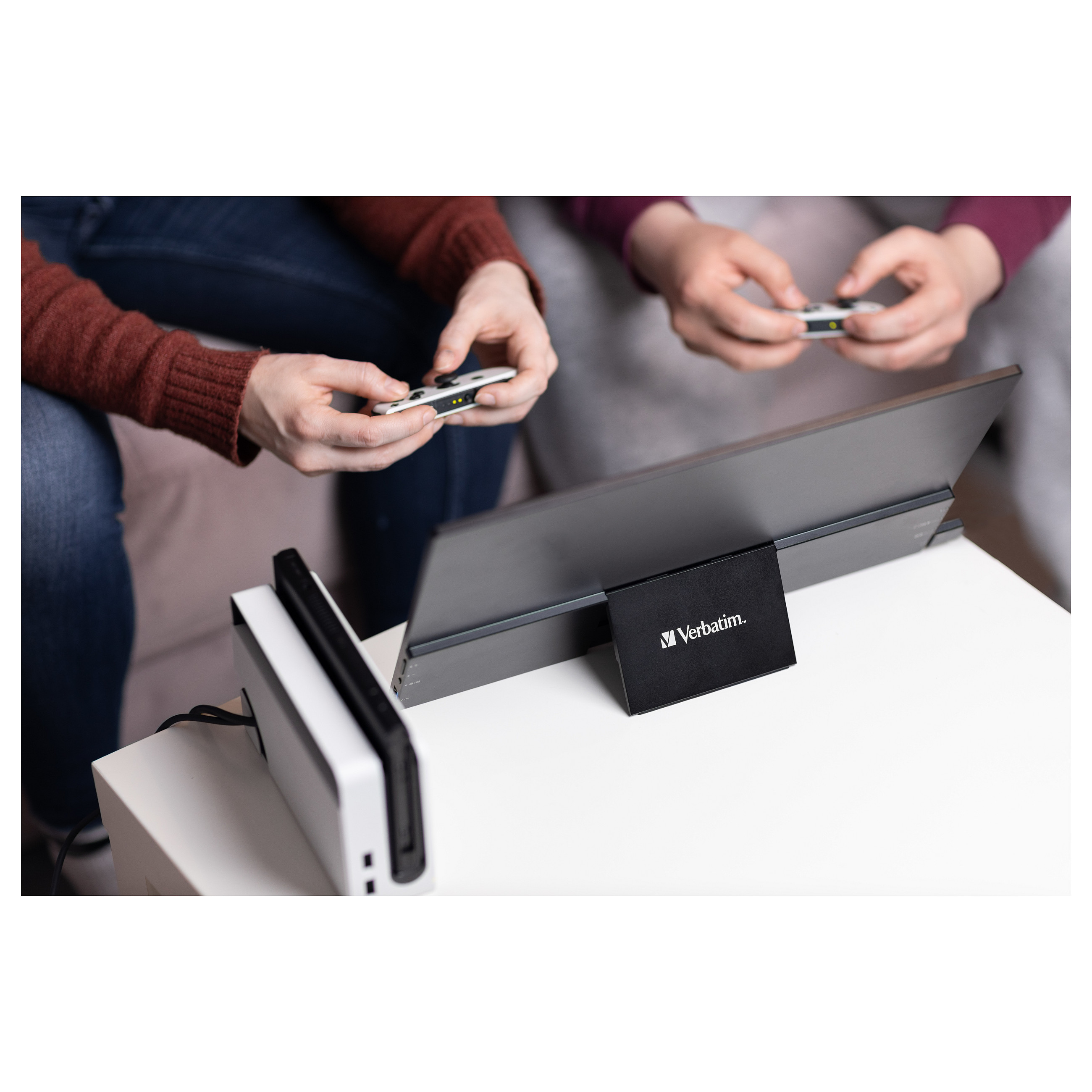 Monitor Verbatim PMT-17 / 17.3″ / Full HD TFT/IPS LCD Touch / 60Hz / 6ms / USB-C + HDMI - Zezë - 7